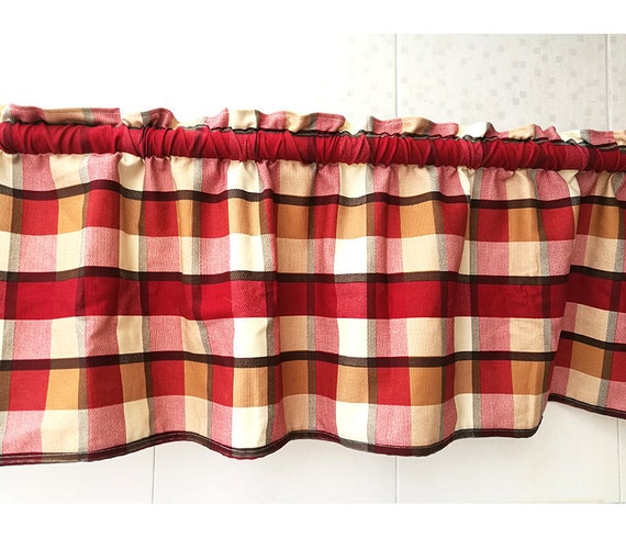 Cafe Curtain Window Valance Ruffled/kids Nurserychildren - Etsy