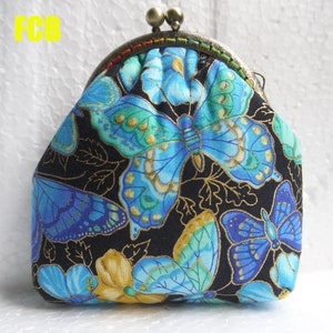 Porta-moedas Kiss Lock, carteira com moldura, estojo para batom Snap, porta-joias Clutch, estojo para cosméticos, estojo para maquiagem, suporte Bluetooth, estojo para fone de ouvido, presente para ela