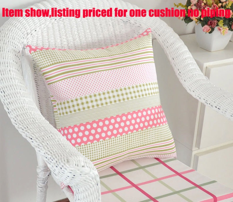 Pink Polka Dots Green Stripe Rectangle Square Round Tablecloth Dinner,Party,Wedding,Baby Shower-Custom Table Runner,Pillow,GET FREE GIFT