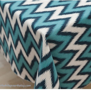 'Chevron' rectangular top Kitchen linen