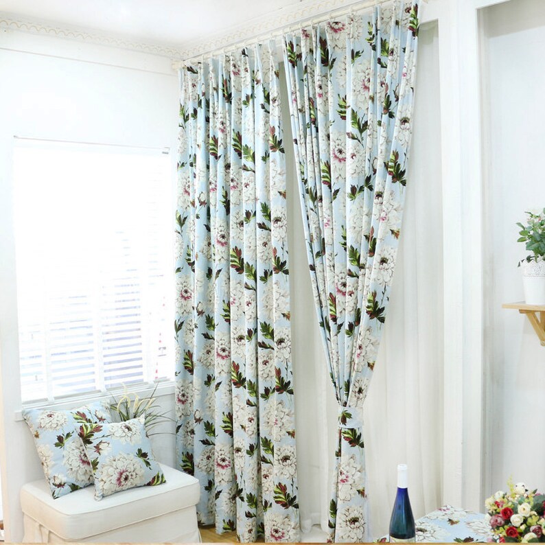 Window Curtain Panel/window Treatment/topper/bedroom Etsy