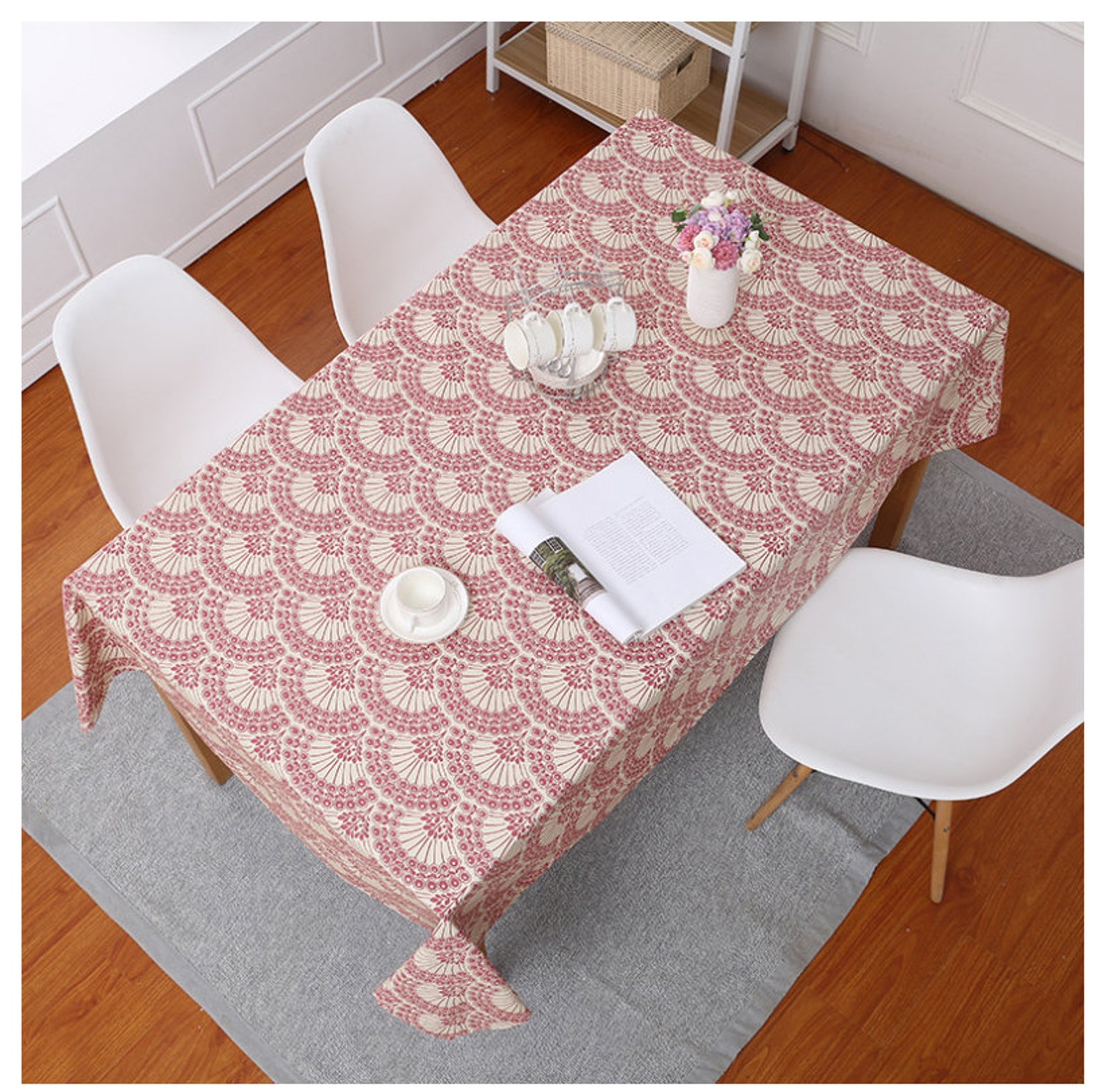 Tablecloth Rectangle Square Round Oval DiningCoffee Etsy