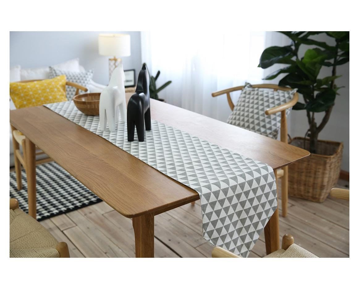 Runner Tavolo in Cotone Valbadia 50x145 cm - Arredo per la casa