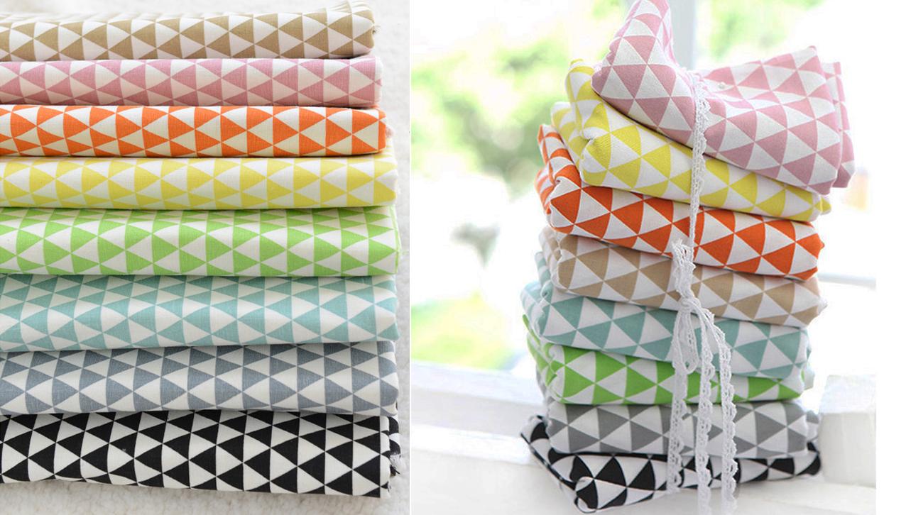 Lieson Tavola Runner In Cotone, Runner Tavola Nero Bianco Motivo Triangolo Runner Da Cucina, 30x360CM