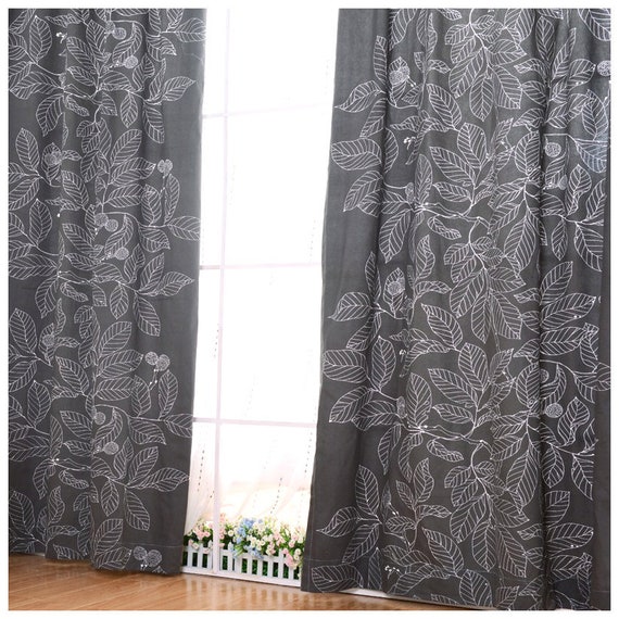 Window Curtain Panel Window Treatment Topper Bedroom Etsy