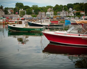 Boats on the water. Rockport, MA