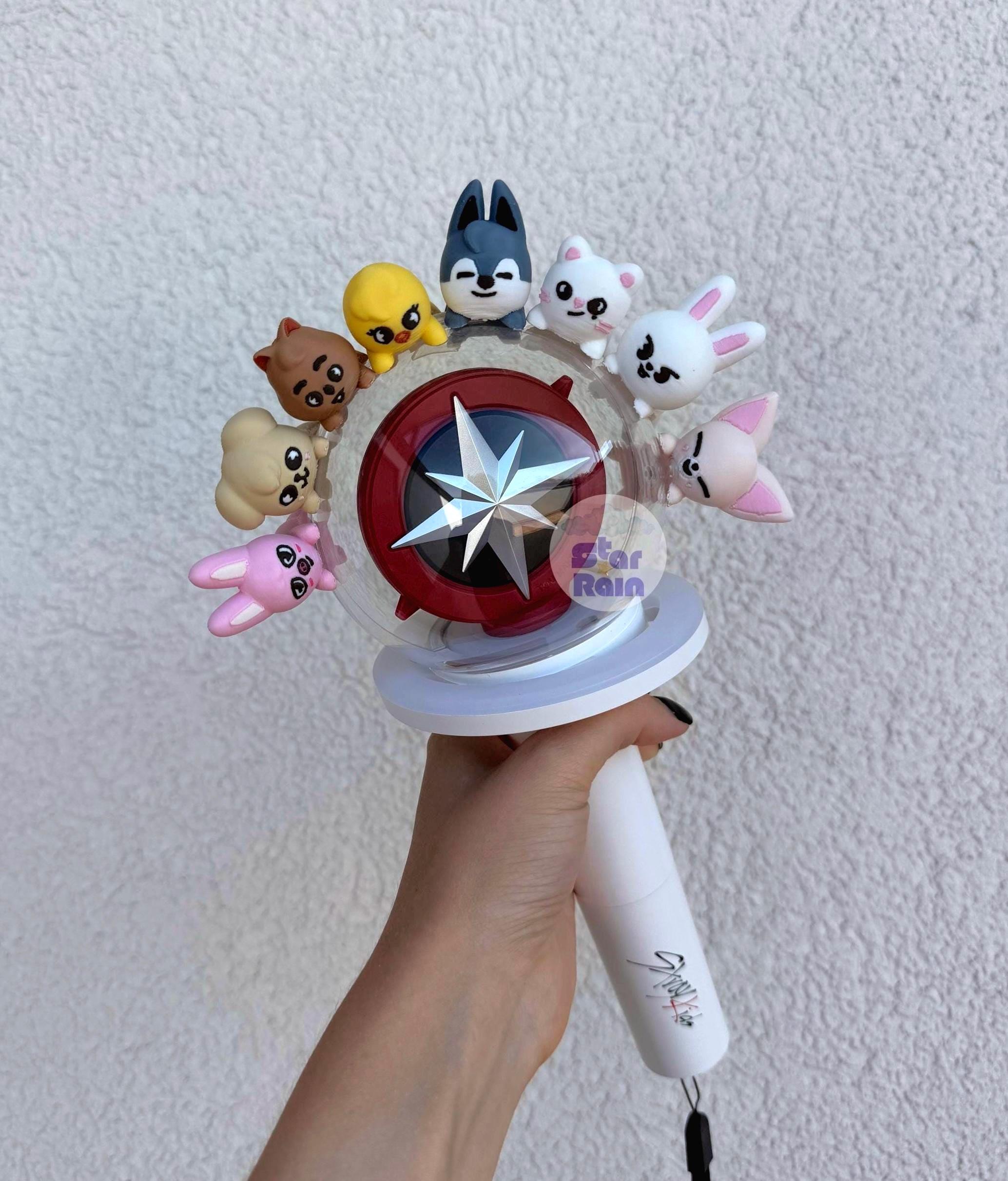 Stray Kids SKZOO Light Stick Figures Kpop Fan Merch Mini Figurines