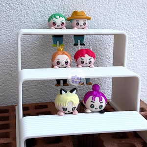 P1Harmony P1kids ヒッパー 3D バイアス フィギュア Kpop 携帯電話とタブレット デコ アクセサリー P1Harmony グッズ P1ece ファン ギフト