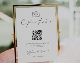 Minimalist Wedding Invitation Template Bundle: Modern Elegant Invite (Instant Download, Canva Edit