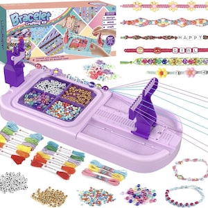 Kit för att göra vänskapsarmband – DIY-smyckes med vävstol