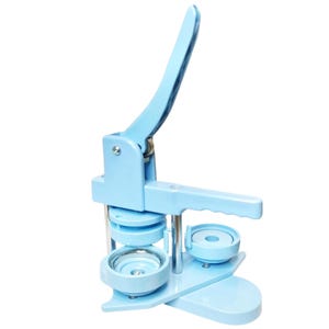DIY Button Maker Kit Pin Press with Circle Cutter Wrench and Button Supplies