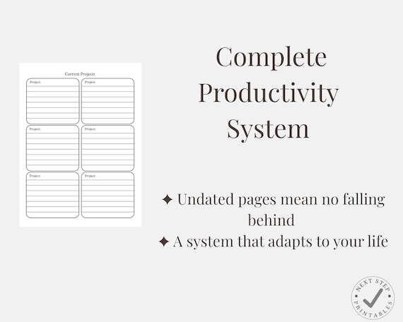 Complete Productivity System