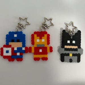 Superhero Keychains