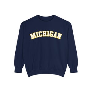 Varsity Michigan Sweatshirt