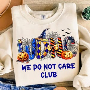 We Do Not Care Club Halloween Shirt, Menopause Perimenopause Women, Menopause Attitude Shirt, Comfort Colors Tee, Vintage Washed T-shirt
