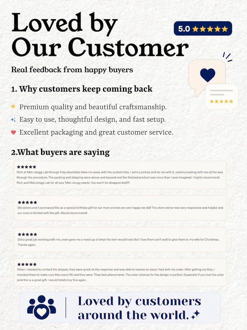 The image is a collage of customer reviews and feedback, highlighting the positive experiences and satisfaction of customers with a company.