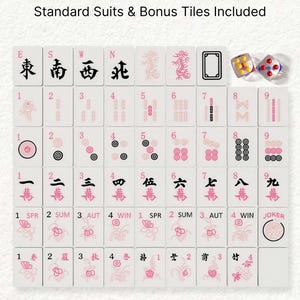 The image is a set of playing cards with various suits and numbers, including a joker, arranged in a grid format.