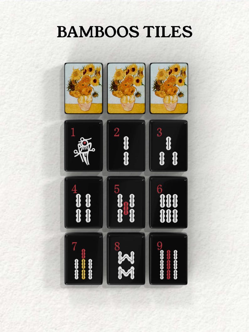 The image is a collage of nine black tiles, each containing a different image. The tiles are arranged in a 3x3 grid, with each tile displaying a different image. The tiles include images of flowers, sunflowers, and other floral arrangements. The tiles are arranged in a visually appealing manner, showcasing the variety of images within the collage.
