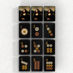 The image is a collage of nine images, each depicting a different number and a woman's portrait. The images are arranged in a grid format, with three images on the top row, three images on the middle row, and three images on the bottom row. Each image features a woman's portrait and a number, creating a visually interesting and unique composition.