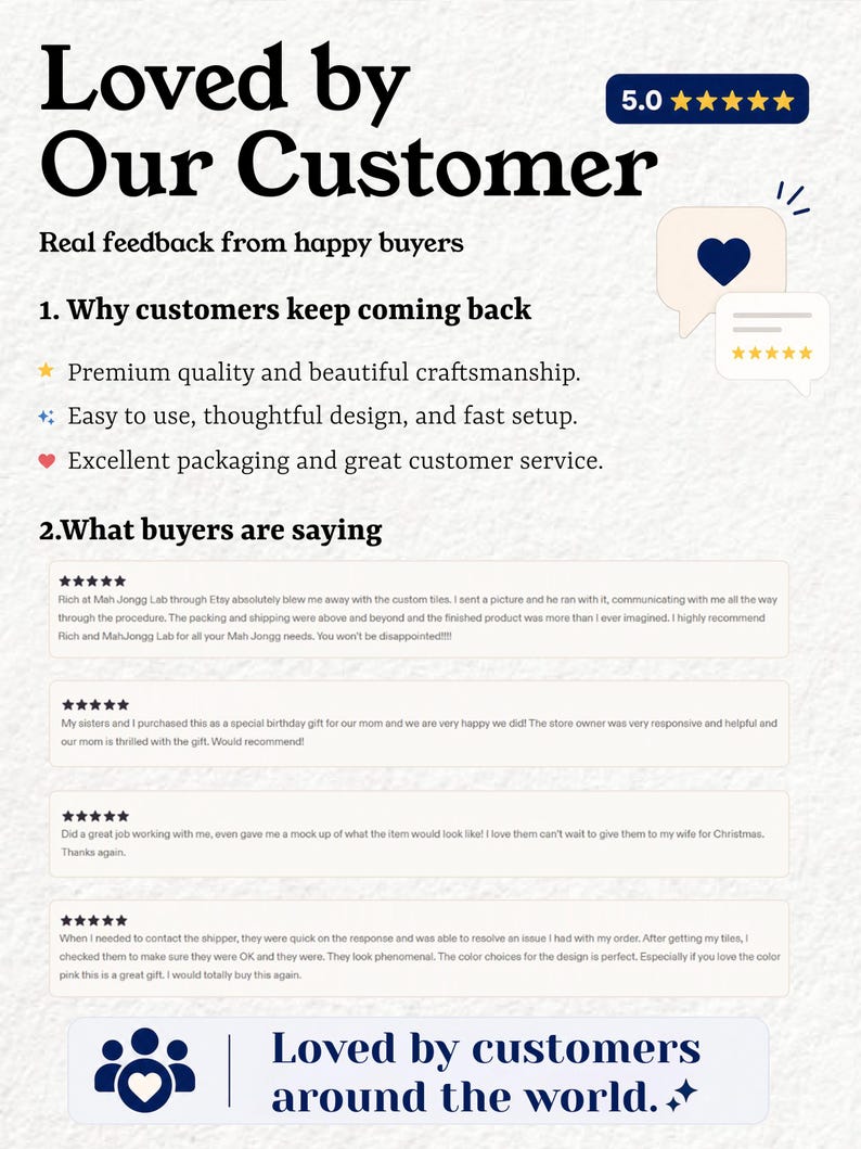 The image is a collage of customer reviews and feedback, highlighting the positive experiences and satisfaction of customers with a company.