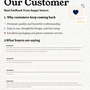 The image is a collage of customer reviews and feedback, highlighting the positive experiences and satisfaction of customers with a company.