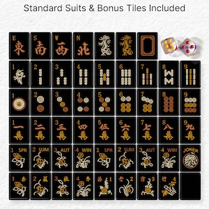 The image is a set of playing cards with various suits and numbers, including a joker, arranged in a grid format.