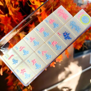 Mahjong Tiles, Mahjong Set, American Mahjong Tiles, Mah jong Tiles, Mahjong Tile Set, Mahjongset Resin, Riichi Mahjong, mah jong tiles
