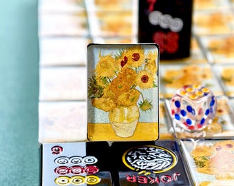 Mahjong Tiles, Custom Mahjong Tile Set, Mahjong Set, American Mahjong Tiles, Mah jong Tiles, Resin Mahjong, Mah jong Tiles, Riichi Mahjong