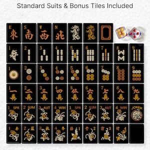 The image is a set of playing cards with various suits and numbers, including a joker, arranged in a grid format.