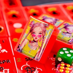 麻雀セット、カスタム樹脂麻雀セット、手作り麻雀牌、ボードゲームギフト、カスタムリーチ麻雀ギフト、パーソナライズ麻雀