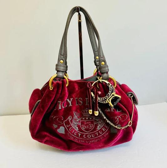 ジューシークチュール　バニティバッグ 激レア！JUICY COUTURE ／ ジューシー クチュール バニティバッグ