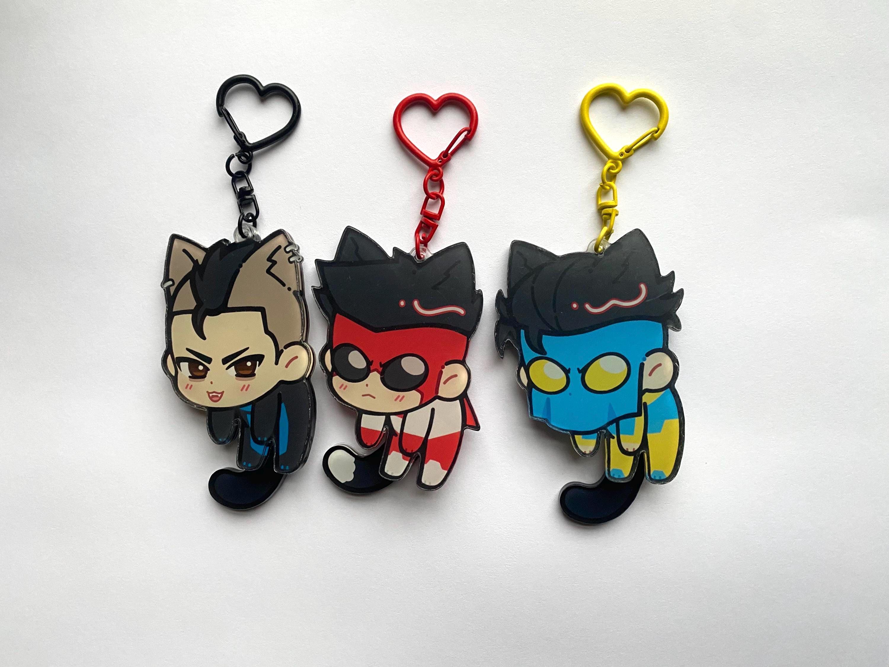 Invincible Wagging Tail Acrylic Keychains - Etsy