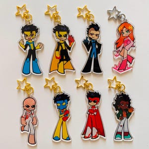 PASWG x INVINCIBLE Acrylic Keychains