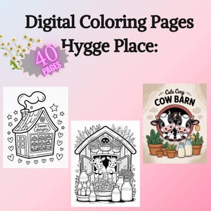 Hygge Place: Bold and Easy Designs for Relaxation with Cozy Little Corners Coloring Book by Coco Wyo