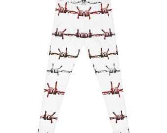 Leggings punk sangrientos y con púas