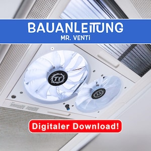 Mr. Venti Ventilator für Heki Dachfenster im Wohnmobil oder Wohnwagen - Bauanleitung | Alternative zu Maxxfan