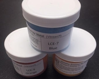 4 oz Single Jar Powdered LIQUID FORM ENAMEL All Colors Available