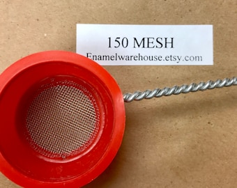 Medium Sifter  1-1/4" dia. X 7/8" d *** 150 MESH *** Screen Size