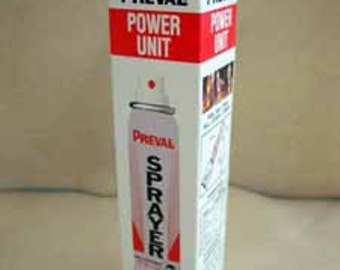 Replacement aerosol cartridge for Preval sprayer.