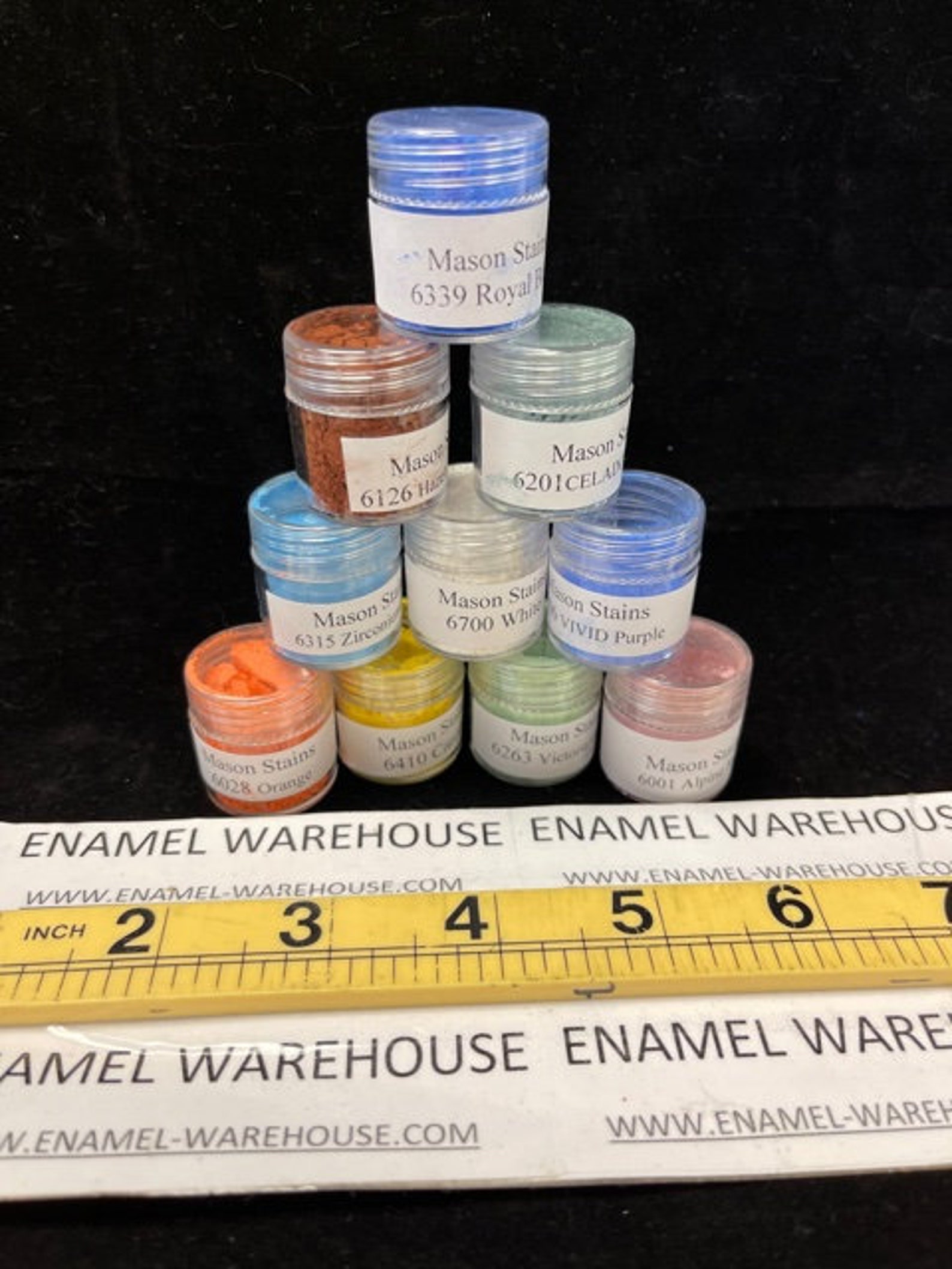 Mason Stains Sample Set 1 Ten Color Samples Etsy