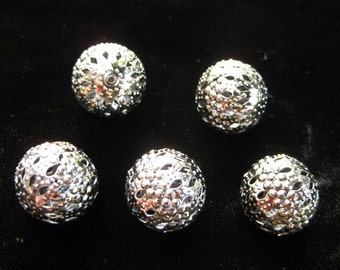 iron metal filigree beads bead BUCKSHOT torch fire torch firing