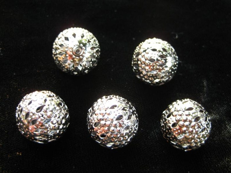 Iron Metal Filigree Beads Bead BUCKSHOT Torch Fire Torch Etsy
