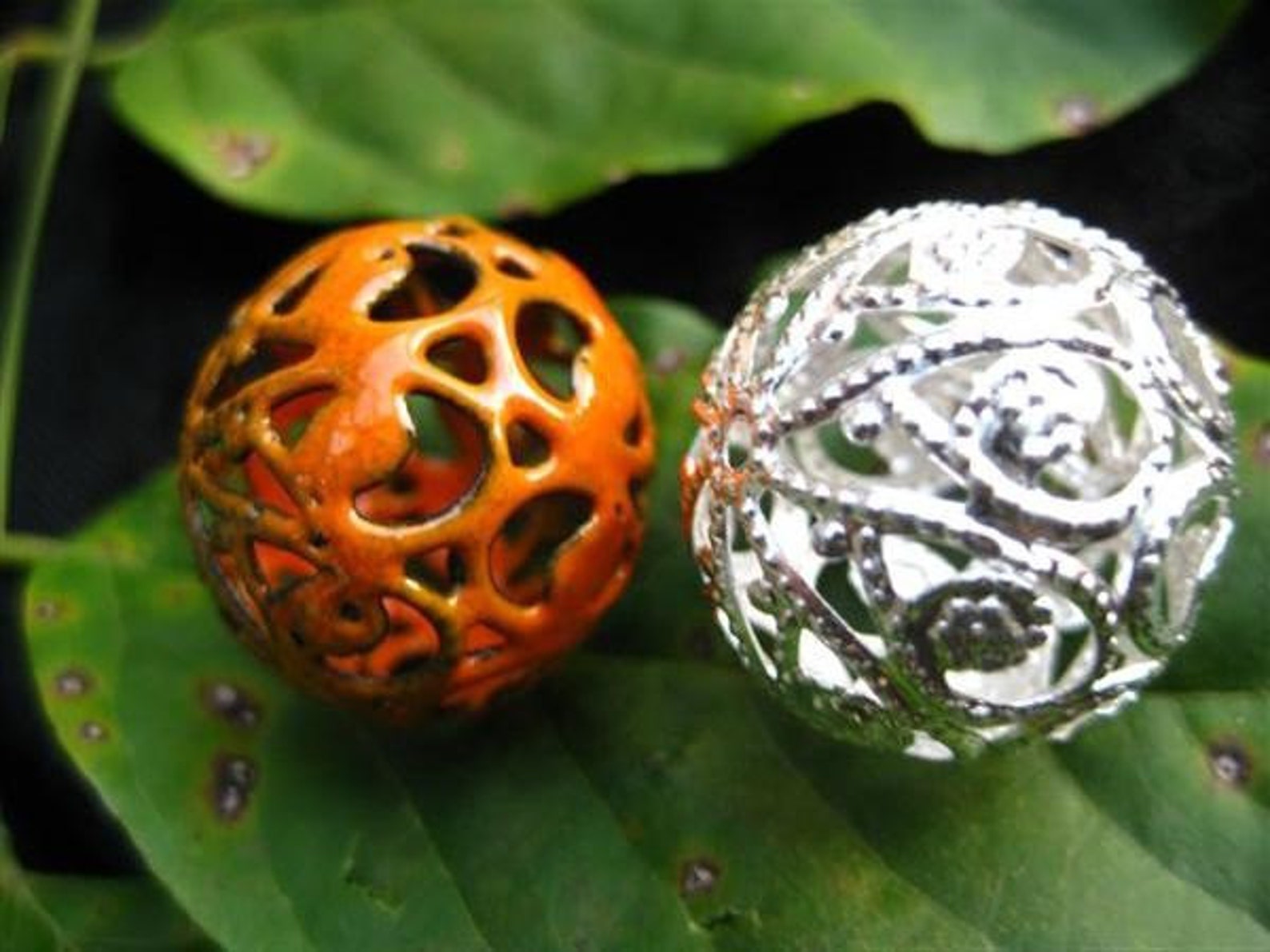 Filigree Beads OPULENCE for Torch Firing Etsy
