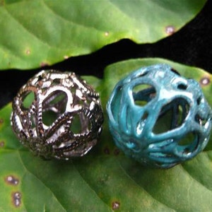 Filigree Beads CASABLANCA for torch firing image 2