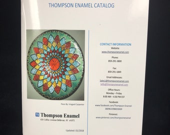 THOMPSON ENAMEL CATALOG