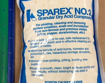 SPAREX Decapante per la pulizia del sacchetto in metallo da 10 once