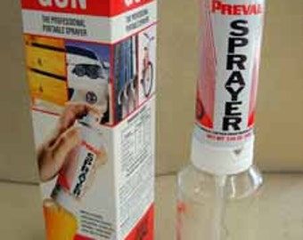 PreVal Sprayer and bottle