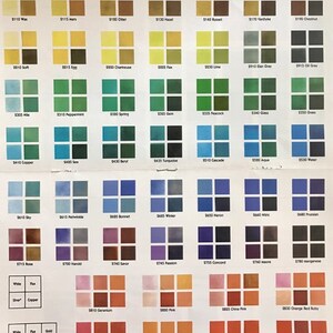 169 SAMPLE C SET of mixed transparent and opaque enamel packets Approximately 169 colors image 3