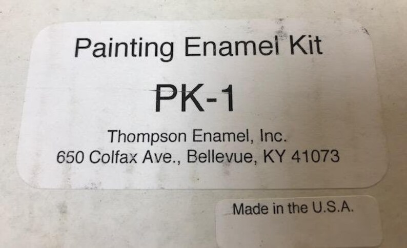 Painting Enamel Kit PK-1 image 1