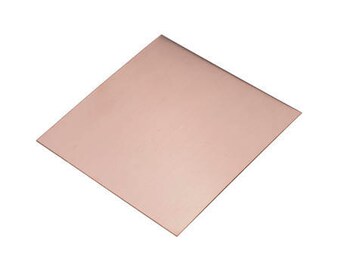 Copper Sheet 6"x6" TILE ***20 Gauge